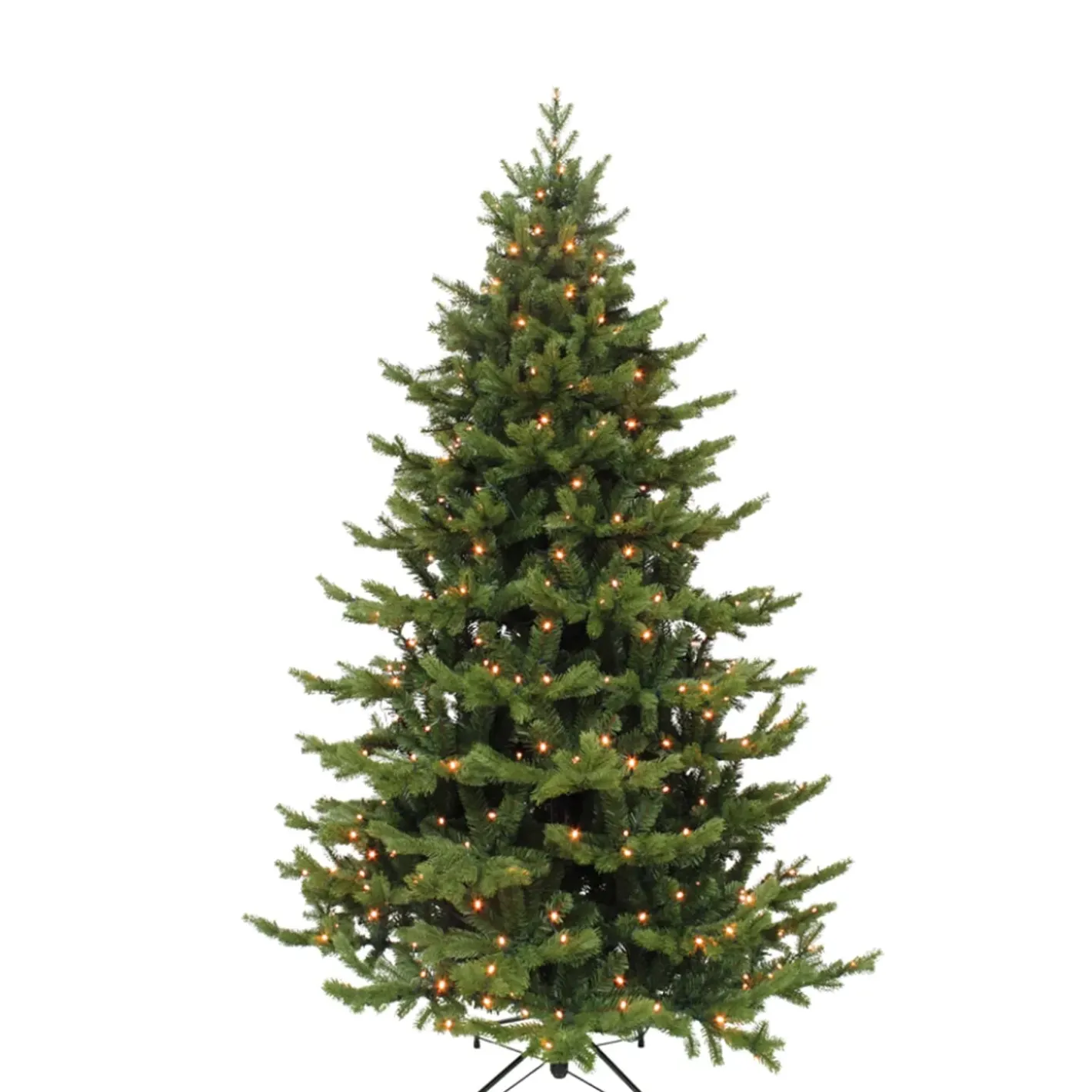 Käthe Wohlfahrt Künstliche Weihnachtsbäume-Baum Sherwood Deluxe Grun Mit Led Beleuchtung, 215 Cm