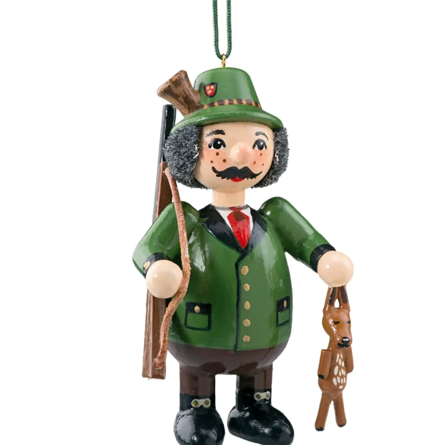 Käthes Original Baumschmuck Aus Holz-Butzl "Jager"