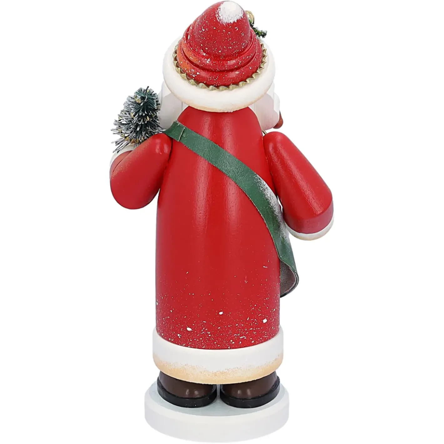 Käthes Original Räuchermänner-Holzknoddl "Nostalgischer Weihnachtsmann", Rauchermannchen