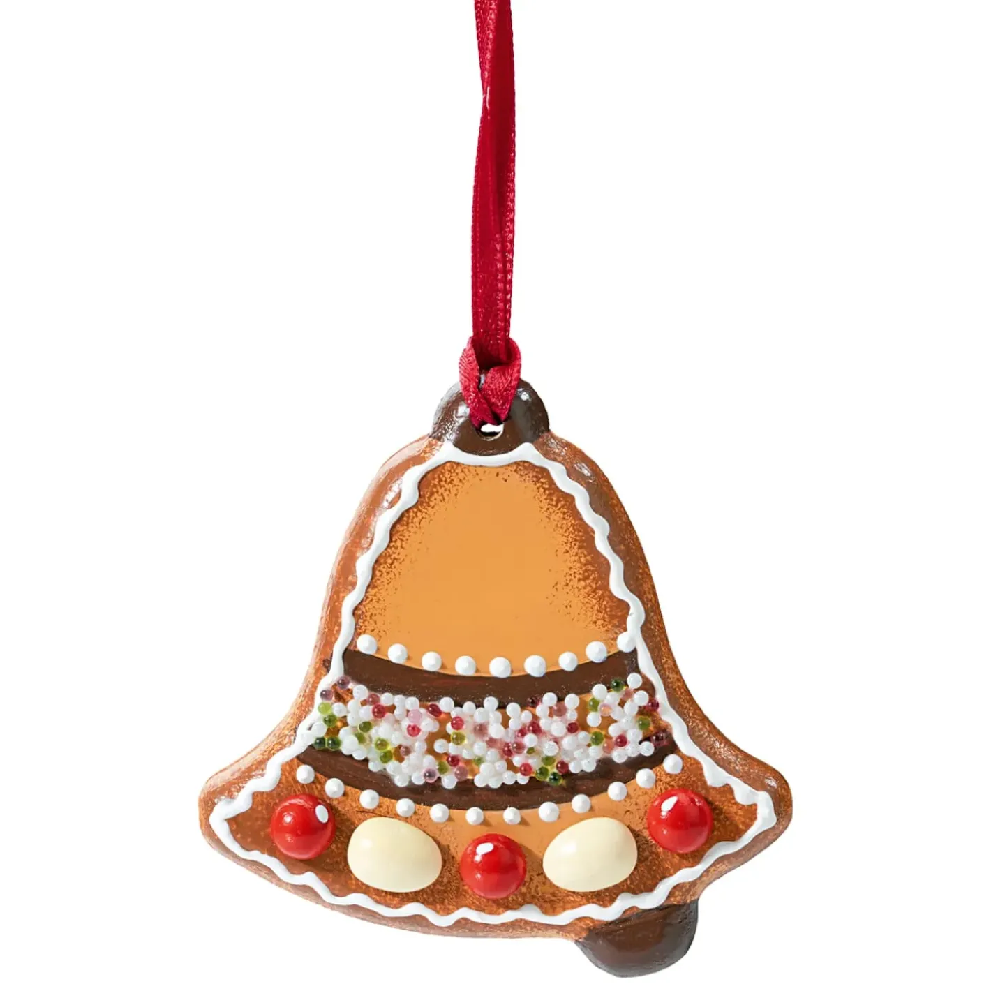 Käthes Original Baumschmuck Aus Holz-Lebkuchenglocke