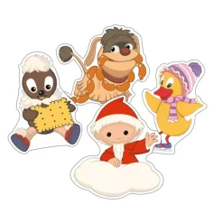 Trötsch Verlag Unser Sandmännchen Und Seine Freunde-Magnet-Adventskalender