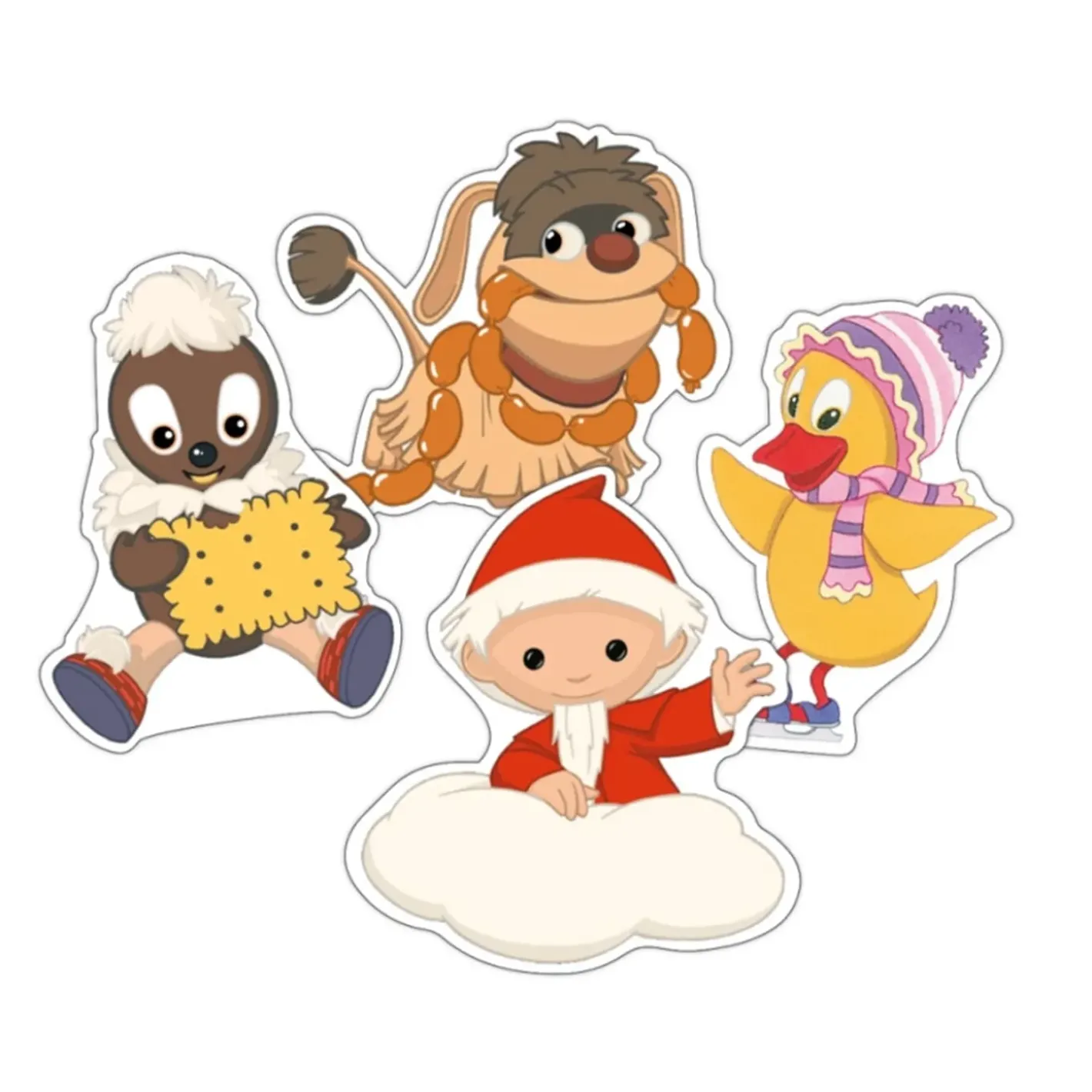 Trötsch Verlag Unser Sandmännchen Und Seine Freunde-Magnet-Adventskalender "Sandmann"