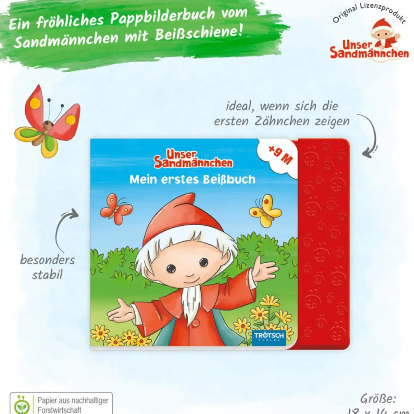 Trötsch Verlag Unser Sandmännchen Und Seine Freunde-Mein Erstes Beisbuch Sandmann