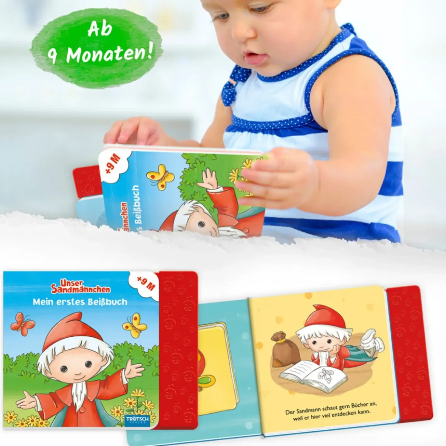 Trötsch Verlag Unser Sandmännchen Und Seine Freunde-Mein Erstes Beisbuch Sandmann