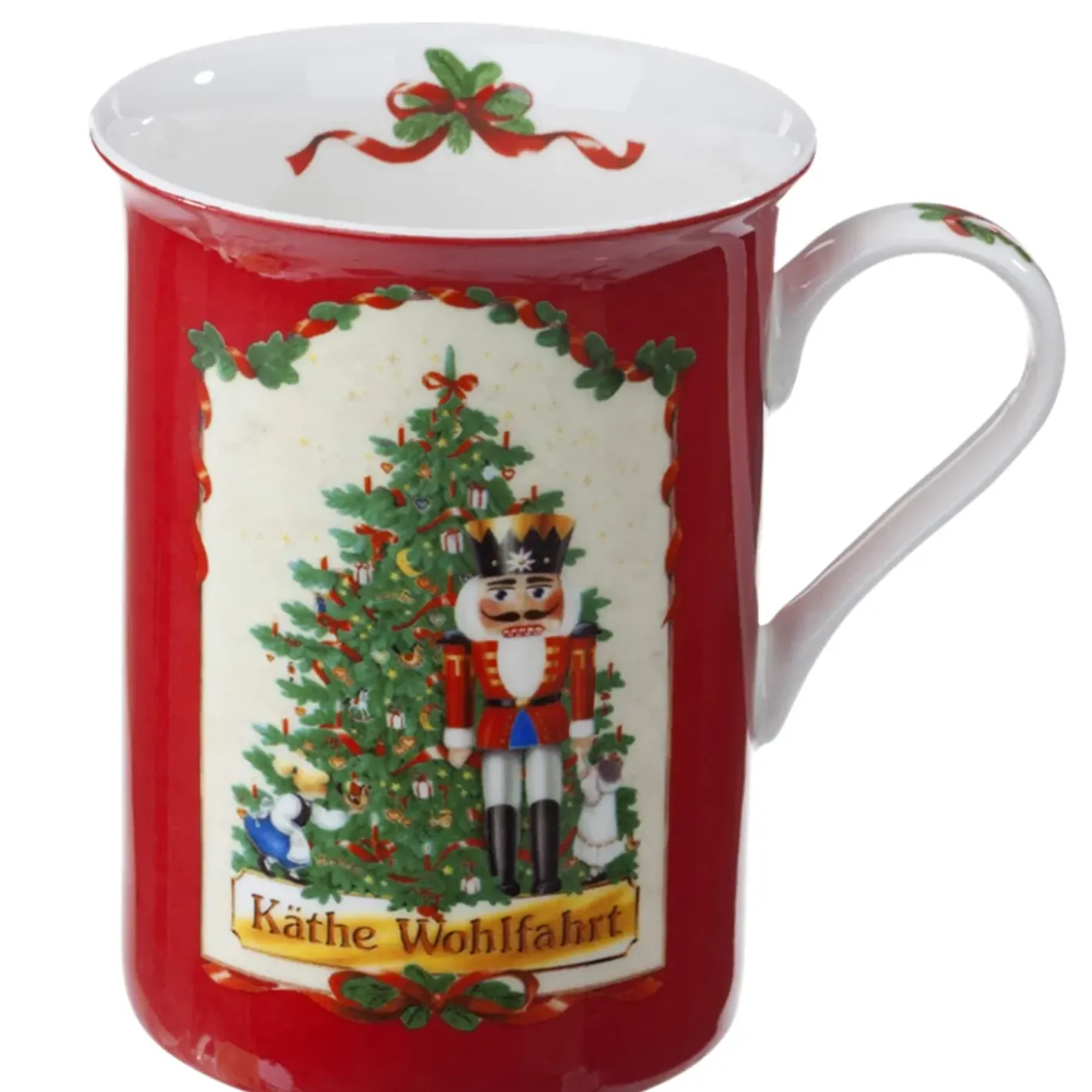 Käthe Wohlfahrt Tischdeko-Porzellan-Tasse "Kathe Wohlfahrt"