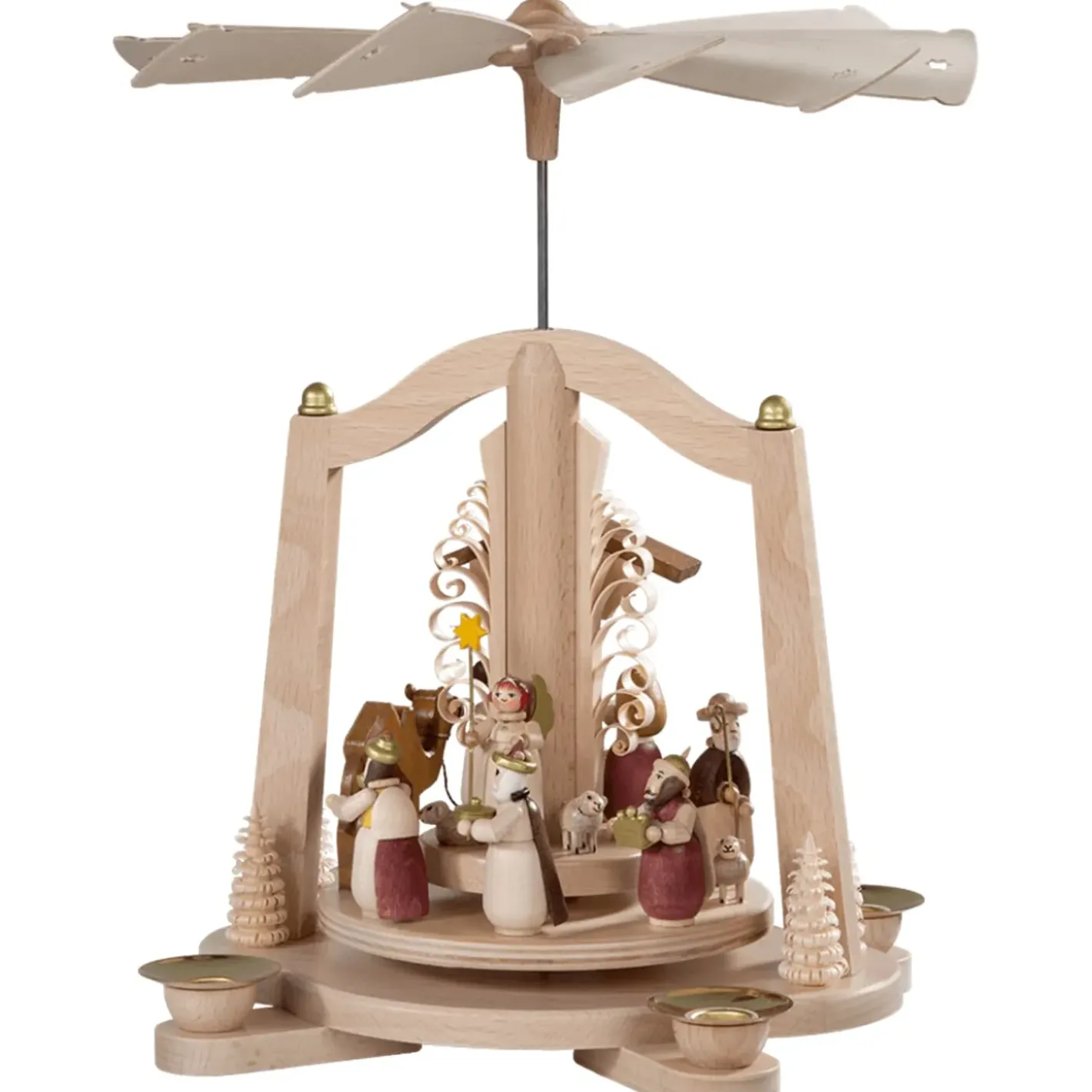 Käthes Original Pyramiden-Pyramide "Heiliger Abend"