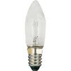 Käthe Wohlfahrt Zubehör & Ersatzteile-Riffelkerzen, 12V/3W/E10, Hohe 40Mm