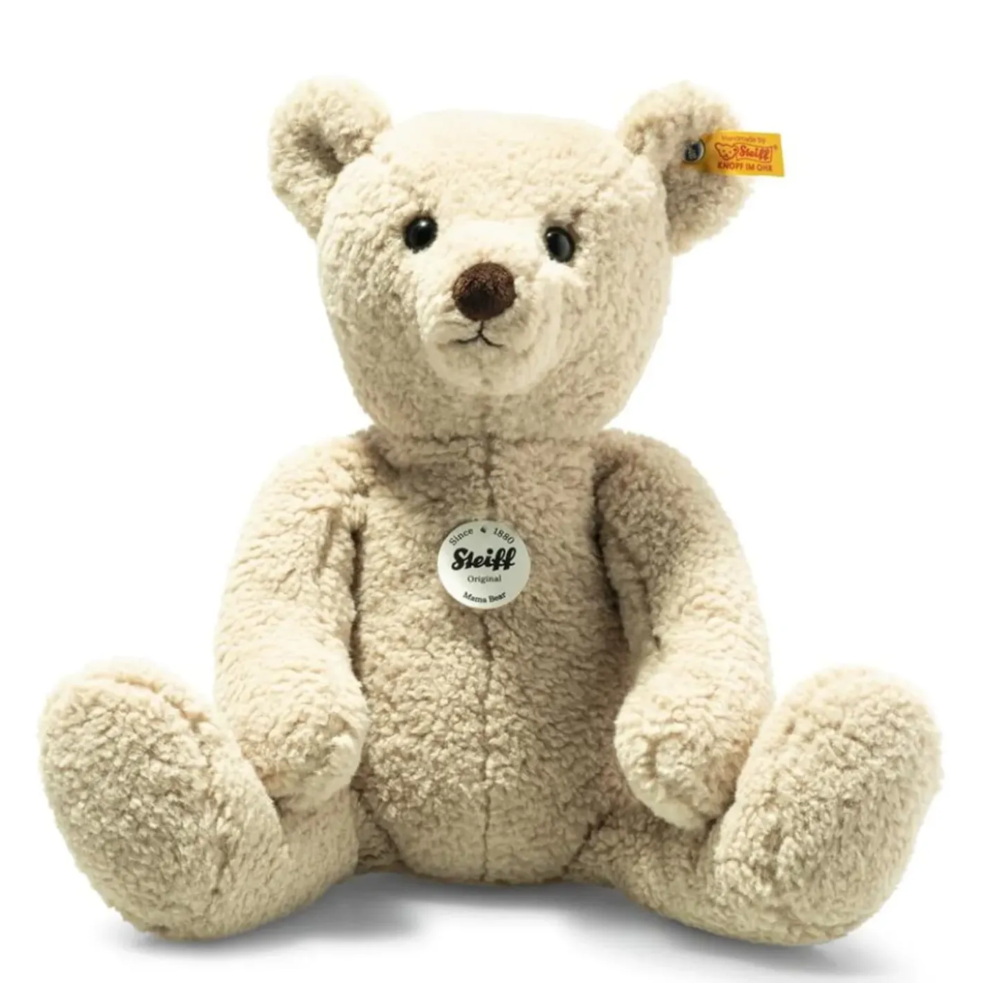 Steiff Plüschtiere-Teddy "Mama Bar", Beige (36 Cm)