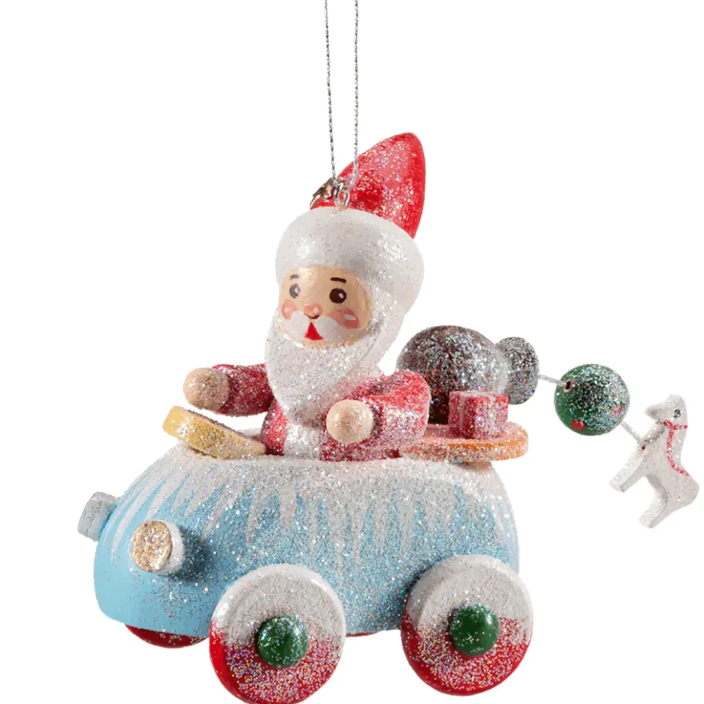 Käthes Original Baumschmuck Aus Holz-Weihnachtsfahrt