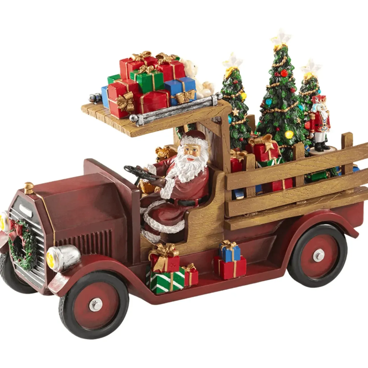 Käthe Wohlfahrt Spieldosen-Weihnachtsmann Im Lastwagen