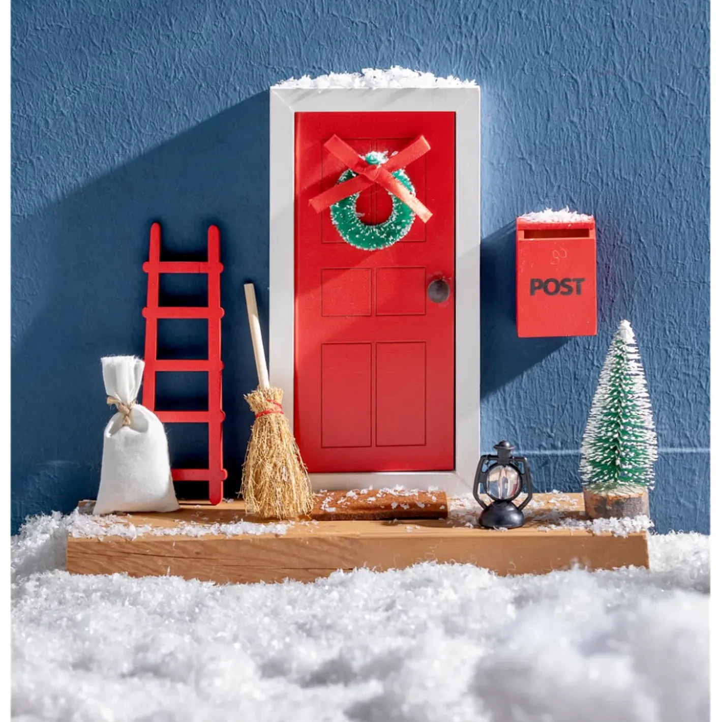 Käthe Wohlfahrt Adventsdeko & Kalender-Wichteltur-Set